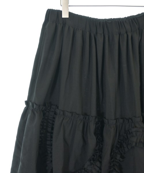 BLACK COMME des GARCONS（ブラックコムデギャルソン）ロング・マキシ丈スカート 黒 サイズ:XL レディース/2200684720029