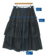 BLACK COMME des GARCONS（ブラックコムデギャルソン）ロング・マキシ丈スカート 黒 サイズ:XL レディース/2200684720029