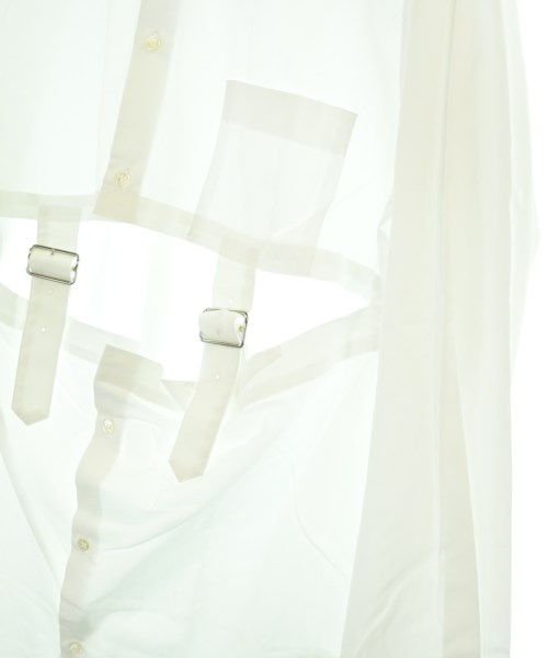 BLACK COMME des GARCONS（ブラックコムデギャルソン）カジュアルシャツ 白 サイズ:XL メンズ/2200684810089