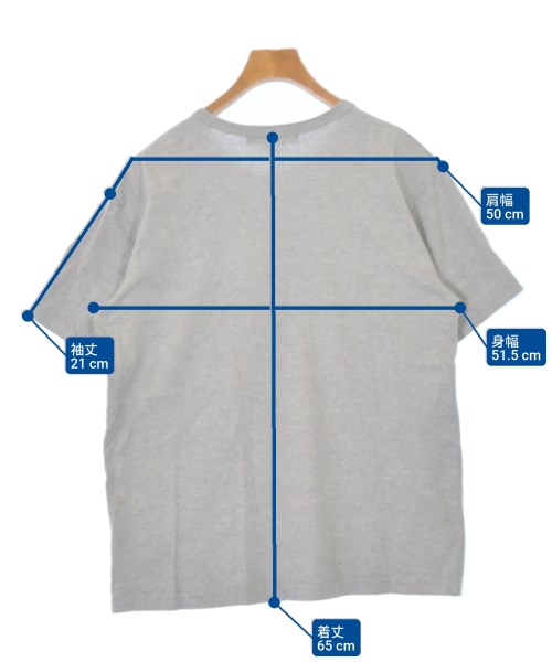 BLACK COMME des GARCONS（ブラックコムデギャルソン）Tシャツ・カットソー グレー サイズ:XXL メンズ/2200683968033