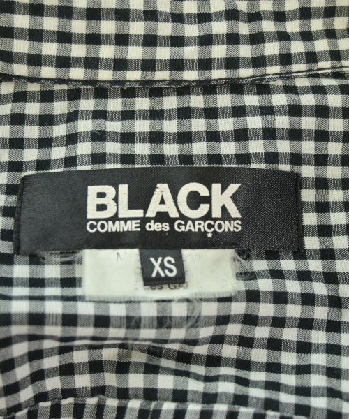 BLACK COMME des GARCONS（ブラックコムデギャルソン）カジュアルシャツ 黒 サイズ:XS レディース/2200685010082