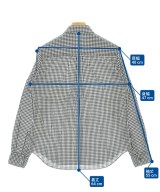 BLACK COMME des GARCONS（ブラックコムデギャルソン）カジュアルシャツ 黒 サイズ:XS レディース/2200685010082