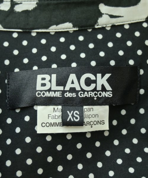 BLACK COMME des GARCONS（ブラックコムデギャルソン）カジュアルシャツ 黒 サイズ:XS レディース/2200685010099