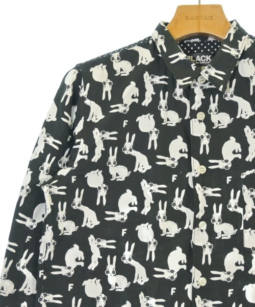 BLACK COMME des GARCONS（ブラックコムデギャルソン）カジュアルシャツ 黒 サイズ:XS レディース/2200685010099