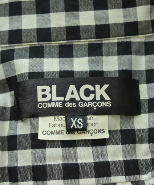 BLACK COMME des GARCONS（ブラックコムデギャルソン）カジュアルシャツ 黒 サイズ:XS レディース/2200685010105