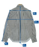 BLACK COMME des GARCONS（ブラックコムデギャルソン）カジュアルシャツ 黒 サイズ:XS レディース/2200685010105
