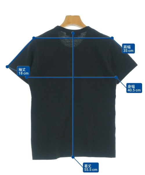 BLACK COMME des GARCONS（ブラックコムデギャルソン）Tシャツ・カットソー 黒 サイズ:S レディース/2200685010112