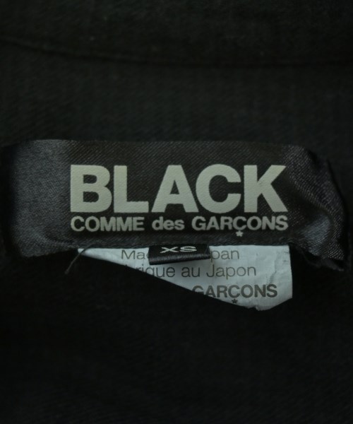 BLACK COMME des GARCONS（ブラックコムデギャルソン）カジュアルシャツ 黒 サイズ:XS レディース/2200685010129