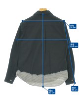 BLACK COMME des GARCONS（ブラックコムデギャルソン）カジュアルシャツ 黒 サイズ:XS レディース/2200685010129