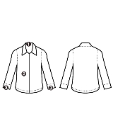 BLACK COMME des GARCONS（ブラックコムデギャルソン）カジュアルシャツ 白 サイズ:L メンズ/2200685521038