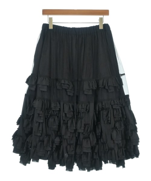 BLACK COMME des GARCONS（ブラックコムデギャルソン）ロング・マキシ丈スカート 黒 サイズ:S レディース/2200686143109