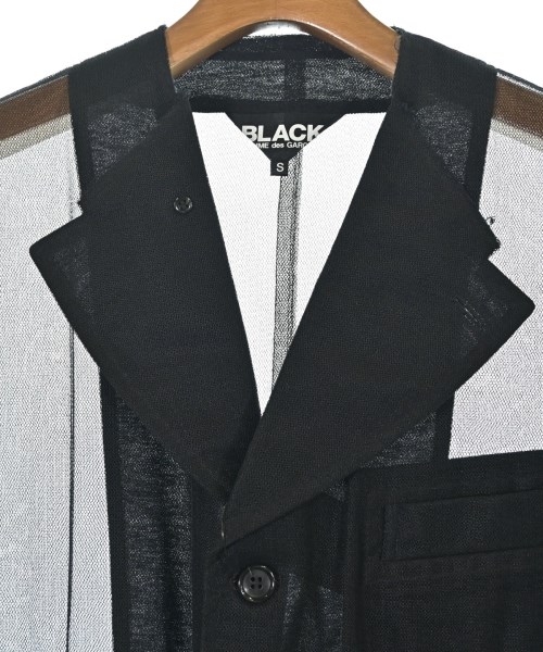 BLACK COMME des GARCONS（ブラックコムデギャルソン）カジュアルジャケット 黒 サイズ:S メンズ/2200686143123