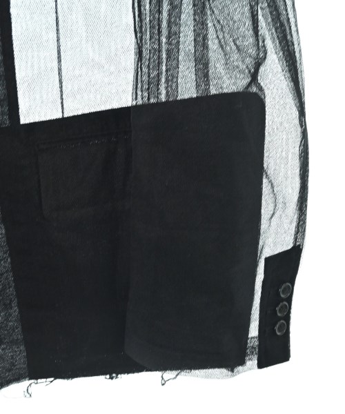 BLACK COMME des GARCONS（ブラックコムデギャルソン）カジュアルジャケット 黒 サイズ:S メンズ/2200686143123