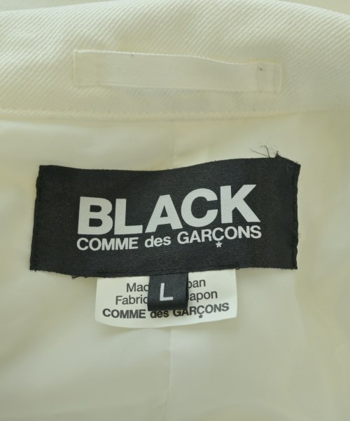 BLACK COMME des GARCONS（ブラックコムデギャルソン）カジュアルジャケット 白 サイズ:L メンズ/2200682261029