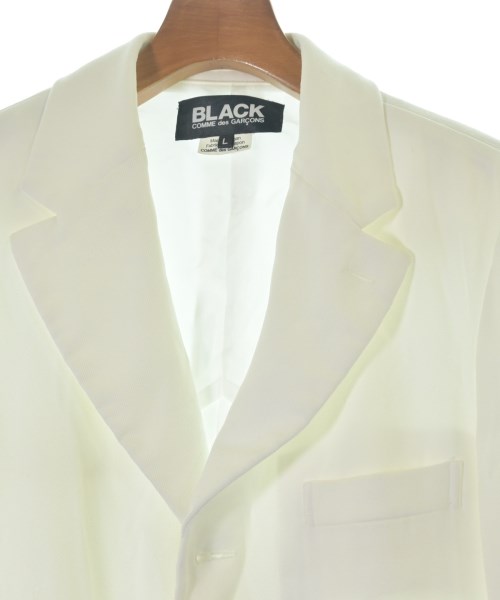 BLACK COMME des GARCONS（ブラックコムデギャルソン）カジュアルジャケット 白 サイズ:L メンズ/2200682261029