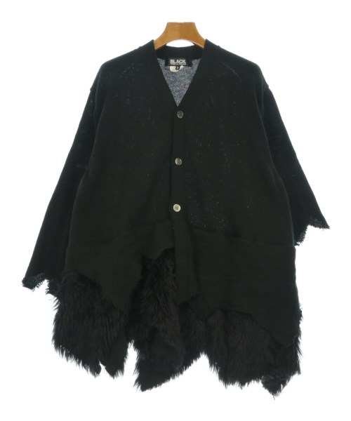 BLACK COMME des GARCONS(ブラックコムデギャルソン)カーディガン 黒 サイズ:S/2200686520016