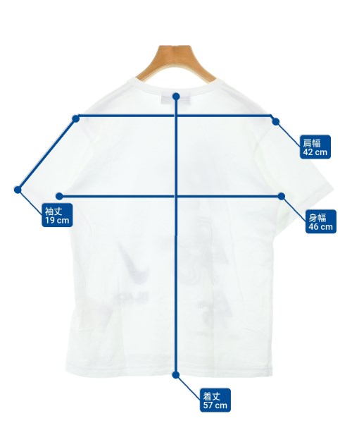 BLACK COMME des GARCONS（ブラックコムデギャルソン）Tシャツ・カットソー 白 サイズ:M レディース/2200681023048