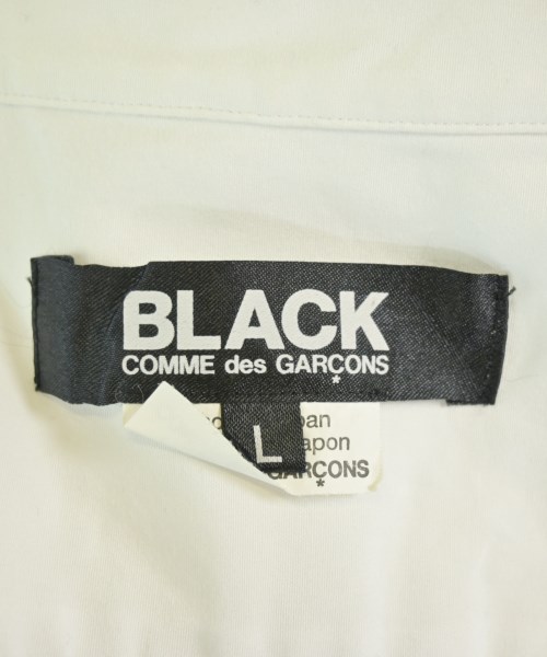 BLACK COMME des GARCONS（ブラックコムデギャルソン）カジュアルシャツ 白 サイズ:L メンズ/2200682642033