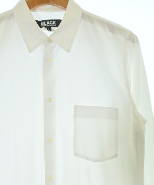 BLACK COMME des GARCONS（ブラックコムデギャルソン）カジュアルシャツ 白 サイズ:L メンズ/2200682642033
