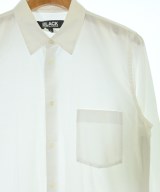 BLACK COMME des GARCONS（ブラックコムデギャルソン）カジュアルシャツ 白 サイズ:L メンズ/2200682642033