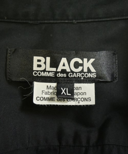 BLACK COMME des GARCONS（ブラックコムデギャルソン）カジュアルシャツ 黒 サイズ:XL メンズ/2200682642040