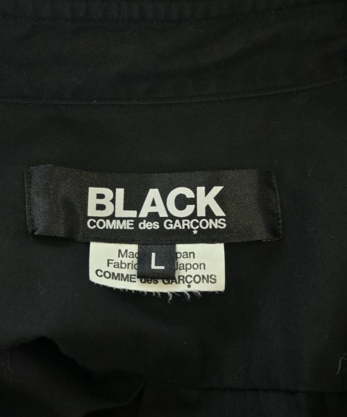 BLACK COMME des GARCONS（ブラックコムデギャルソン）カジュアルシャツ 黒 サイズ:L メンズ/2200682642057