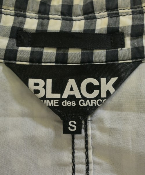 BLACK COMME des GARCONS（ブラックコムデギャルソン）カジュアルジャケット 黒 サイズ:S レディース/2200689359040