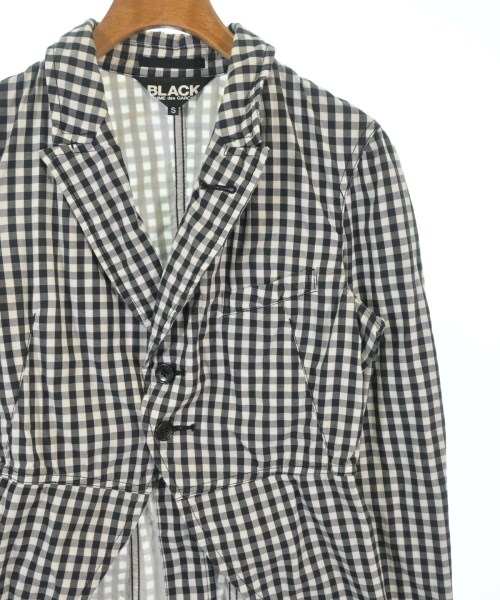 BLACK COMME des GARCONS（ブラックコムデギャルソン）カジュアルジャケット 黒 サイズ:S レディース/2200689359040