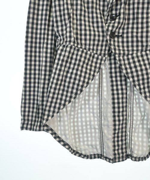 BLACK COMME des GARCONS（ブラックコムデギャルソン）カジュアルジャケット 黒 サイズ:S レディース/2200689359040