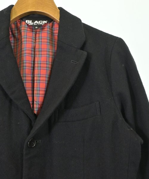 BLACK COMME des GARCONS（ブラックコムデギャルソン）テーラードジャケット 黒 サイズ:S レディース/2200689368103