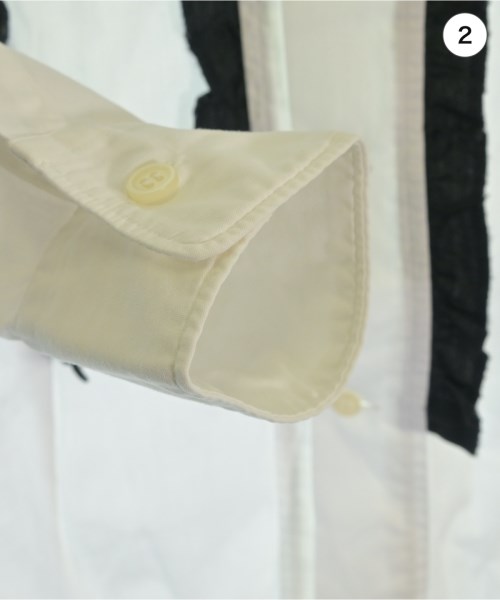 BLACK COMME des GARCONS（ブラックコムデギャルソン）カジュアルシャツ 白 サイズ:S レディース/2200689666056
