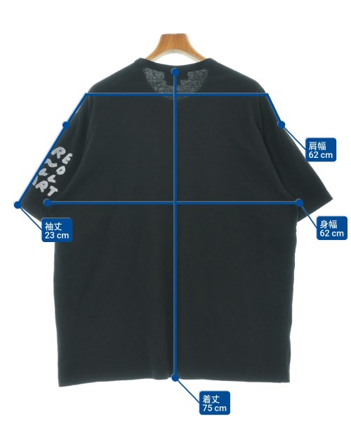 BLACK COMME des GARCONS（ブラックコムデギャルソン）Tシャツ・カットソー 黒 サイズ:M メンズ/2200689775017