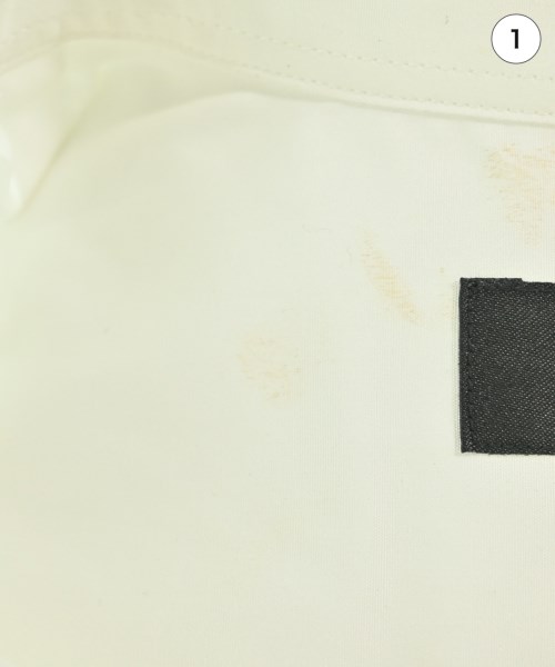 BLACK COMME des GARCONS（ブラックコムデギャルソン）カジュアルシャツ 白 サイズ:L メンズ/2200690595048