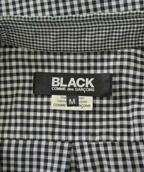 BLACK COMME des GARCONS（ブラックコムデギャルソン）カジュアルシャツ 黒 サイズ:M メンズ/2200690125030