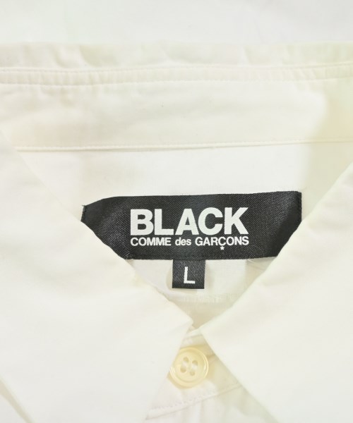 BLACK COMME des GARCONS（ブラックコムデギャルソン）カジュアルシャツ 白 サイズ:L メンズ/2200691361062