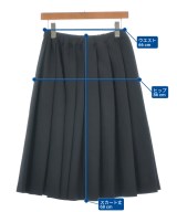 BLACK COMME des GARCONS（ブラックコムデギャルソン）ひざ丈スカート 黒 サイズ:XXS レディース/2200691563015