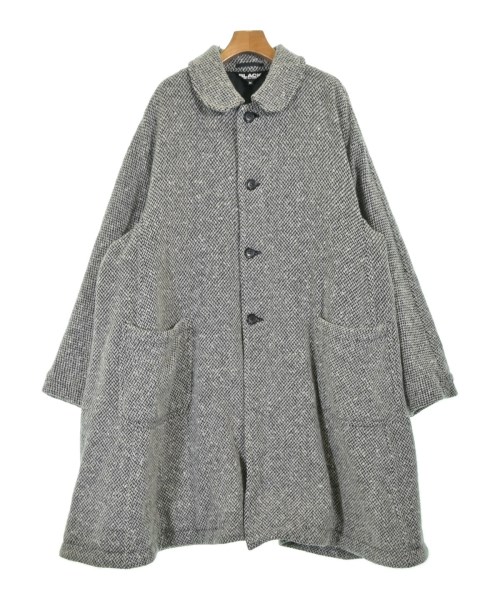 BLACK COMME des GARCONS(ブラックコムデギャルソン)ステンカラーコート 白 サイズ:M/2200691729015