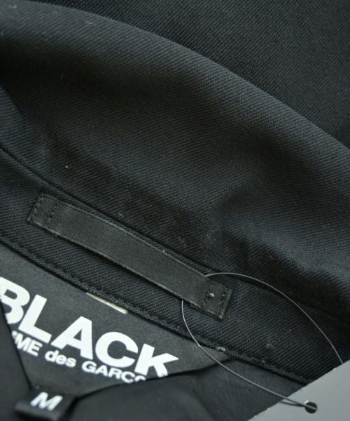 BLACK COMME des GARCONS（ブラックコムデギャルソン）カジュアルジャケット 黒 サイズ:M レディース/2200691729077