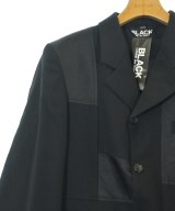 BLACK COMME des GARCONS（ブラックコムデギャルソン）カジュアルジャケット 黒 サイズ:M レディース/2200691729077