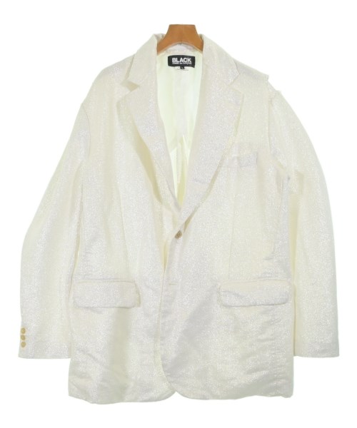 BLACK COMME des GARCONS(ブラックコムデギャルソン)カジュアルジャケット 白 サイズ:L/2200693154044