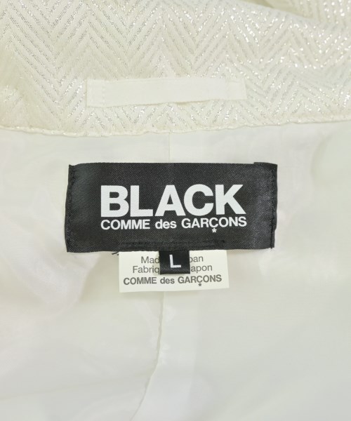 BLACK COMME des GARCONS（ブラックコムデギャルソン）カジュアルジャケット 白 サイズ:L メンズ/2200693154044