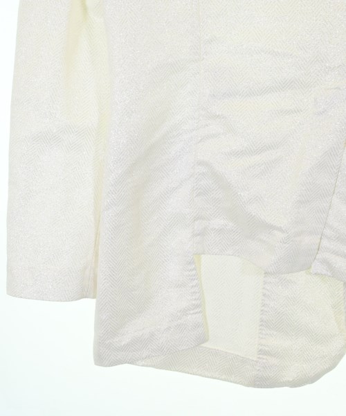 BLACK COMME des GARCONS（ブラックコムデギャルソン）カジュアルジャケット 白 サイズ:L メンズ/2200693154044