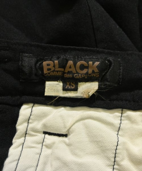 BLACK COMME des GARCONS（ブラックコムデギャルソン）クロップドパンツ 黒 サイズ:XS レディース/2200693339014