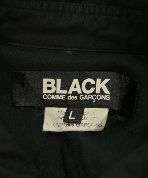 BLACK COMME des GARCONS（ブラックコムデギャルソン）カジュアルシャツ 黒 サイズ:L レディース/2200693457022