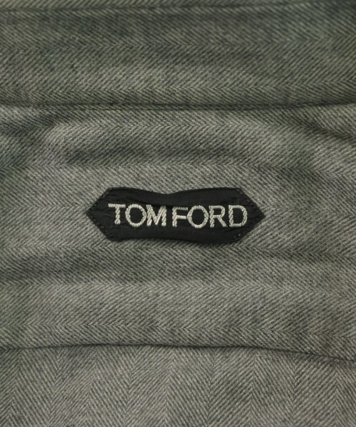 TOM FORD（トムフォード）カジュアルシャツ グレー サイズ:41(XL位) メンズ/2200592650043