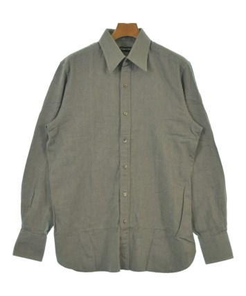 TOM FORD（トムフォード）カジュアルシャツ グレー サイズ:41(XL位