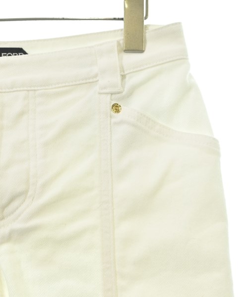 TOM FORD（トムフォード）デニムパンツ 白 サイズ:24(XS位) レディース/2200610205187