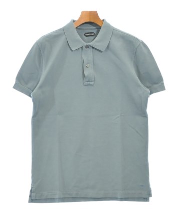 TOM FORD（トムフォード）ポロシャツ 青 サイズ:50(XL位) メンズ
