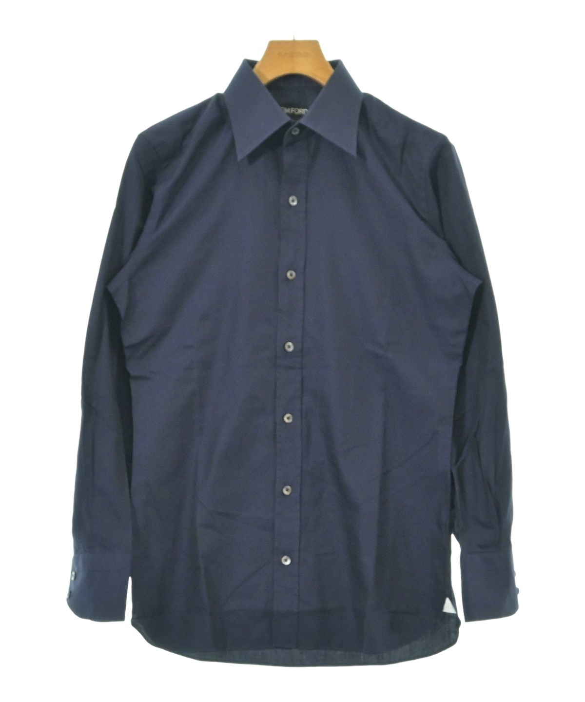 TOM FORD（トムフォード）カジュアルシャツ 紺 サイズ:40(L位