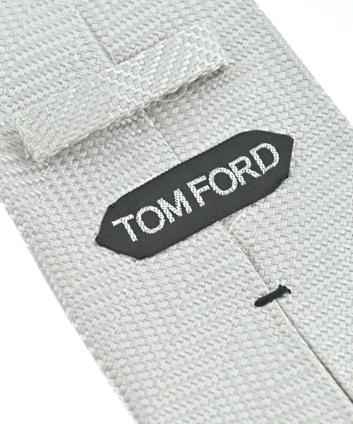 TOM FORD（トムフォード）ネクタイ グレー サイズ:- メンズ/2200674071032